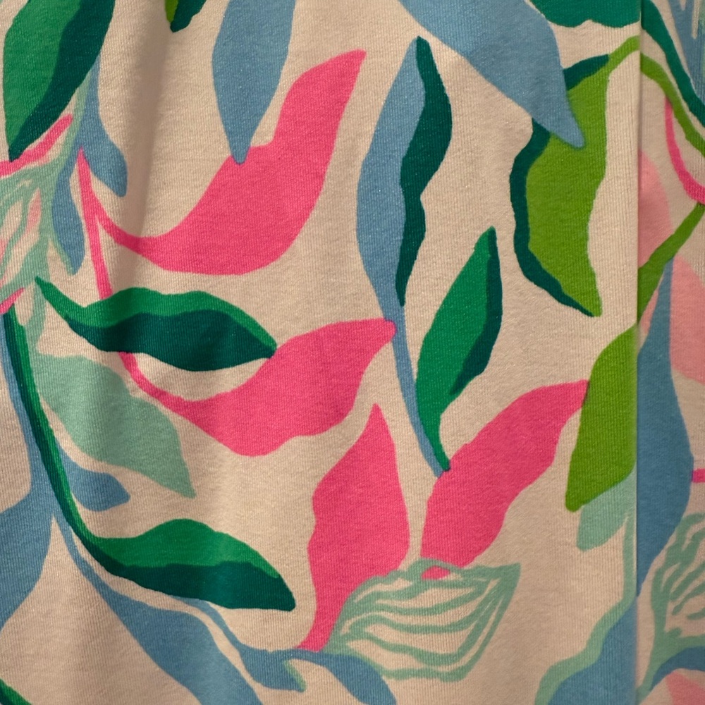 Lilly Pulitzer Luxletic Pink and Blue Top - Picture 3 of 4